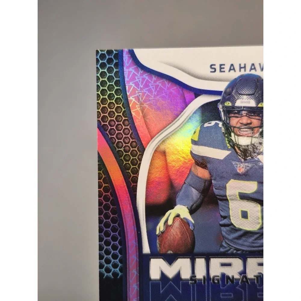 2022 Certified Quandre Diggs #MS-QD Mirror Signatures Pink /50 Seattle Seahawks